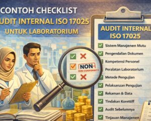 Contoh checklist audit internal ISO 17025 untuk evaluasi sistem manajemen laboratorium