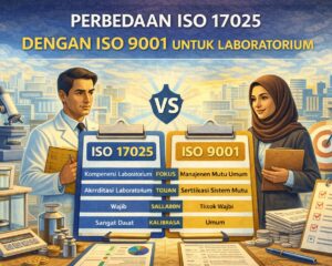 Perbandingan ISO 17025 dan ISO 9001 untuk sistem manajemen laboratorium