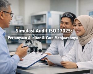 Pertanyaan auditor ISO 17025 dan cara menjawab saat audit laboratorium