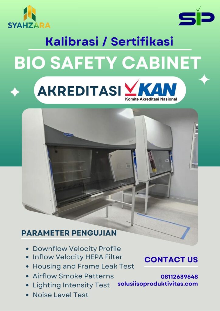 Bio Safety Cabinet laboratorium untuk pengujian mikrobiologi