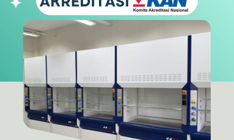 Fume hood laboratorium untuk pengujian bahan kimia berbahaya