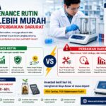 Biaya Maintenance Rutin Jauh Lebih Murah dibanding Perbaikan Darurat