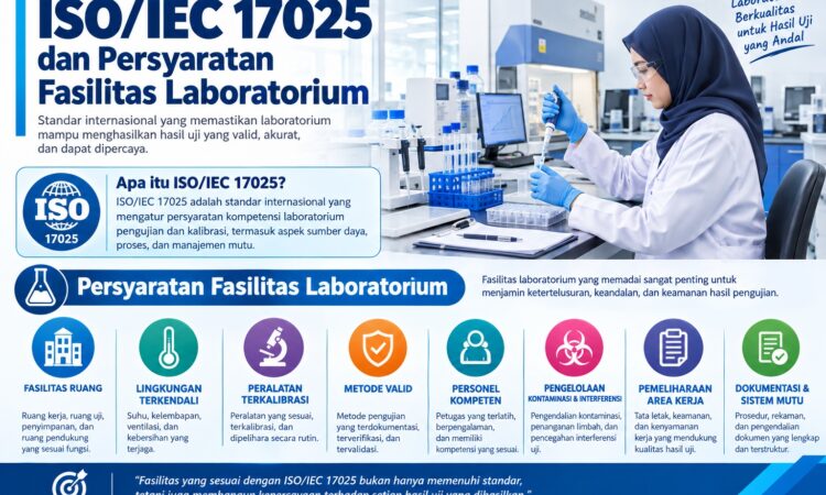 Persyaratan fasilitas laboratorium berdasarkan ISO/IEC 17025